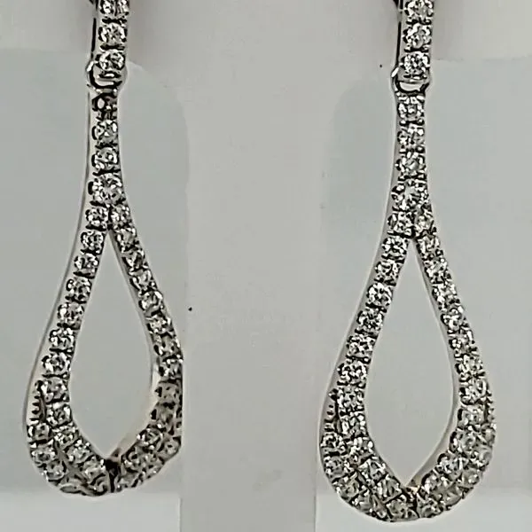 DIAMOND EARRINGS | 14 KARAT | DANGLE EARRINGS Van Scoy Jewelers Wyomissing, PA