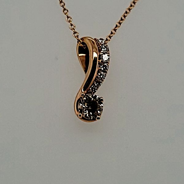 DIAMOND PENDANT | ROSE GOLD Van Scoy Jewelers Wyomissing, PA
