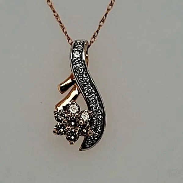 DIAMOND PENDANT | 14 KARAT | ROSE GOLD Van Scoy Jewelers Wyomissing, PA