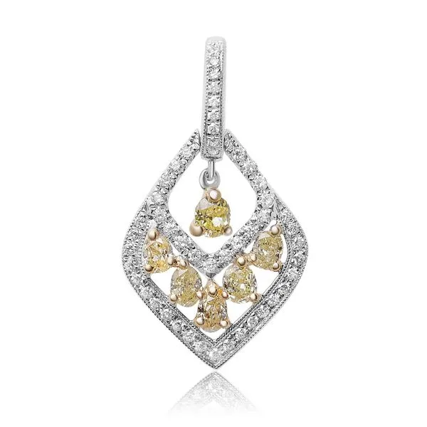 Natural Fancy Yellow Diamond Pendant Van Scoy Jewelers Wyomissing, PA