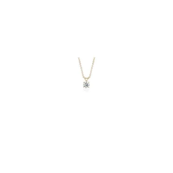 Sacred Beauty: 14K Yellow Gold Cross Pendant with 0.25 Ca...
