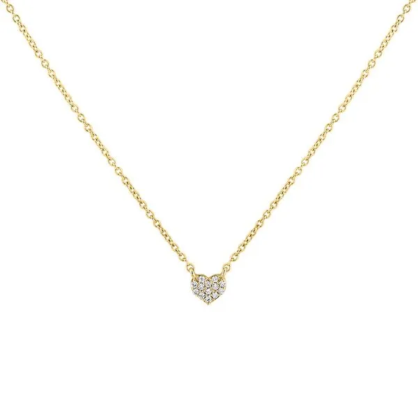 Sylvie Collection 14K Diamond Heart Necklace | 0.05 Carat Total Weight/ VanScoy Jewelers of Wyomissing similar item image