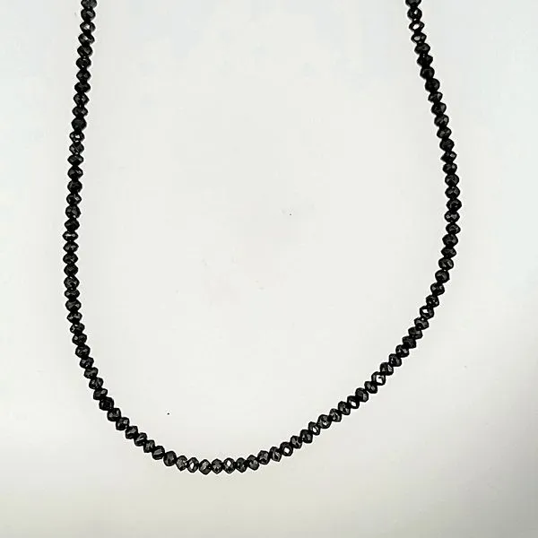 Patti Page Black Diamond Necklace Van Scoy Jewelers Wyomissing, PA