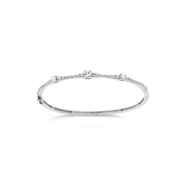 Woman's Diamond Bangle Bracelet Van Scoy Jewelers Wyomissing, PA