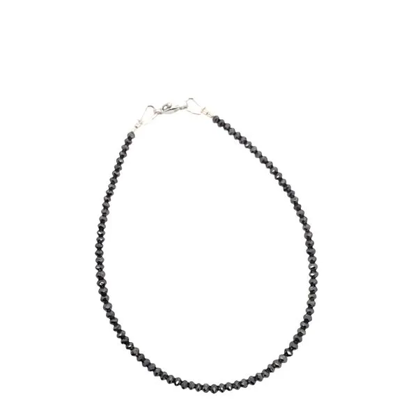 Patti Page Black Diamond Bracelet with Sterling Silver Clasp Van Scoy Jewelers Wyomissing, PA