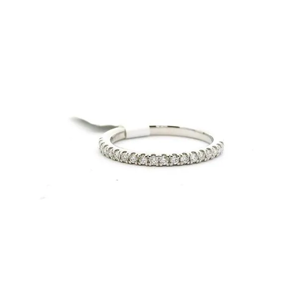 0.25 CT TW Lab-Grown Diamond Wedding Band – 14K Whi...