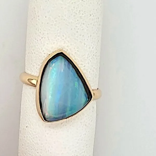 Patti Page Boulder Opal Ring in 14K Yellow Gold/ VanScoy ...