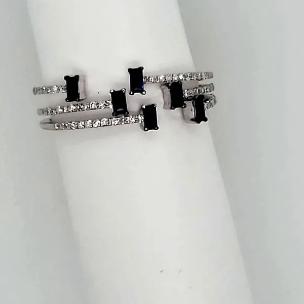 Sapphire Stackable Ring Image 2 Van Scoy Jewelers Wyomissing, PA