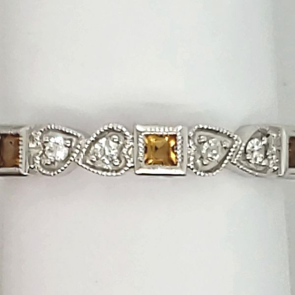 Citrine Stackable Ring Van Scoy Jewelers Wyomissing, PA