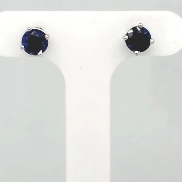 Sapphire Stud Earrings Van Scoy Jewelers Wyomissing, PA