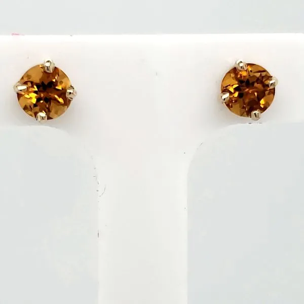 Citrine Stud Earrings Van Scoy Jewelers Wyomissing, PA