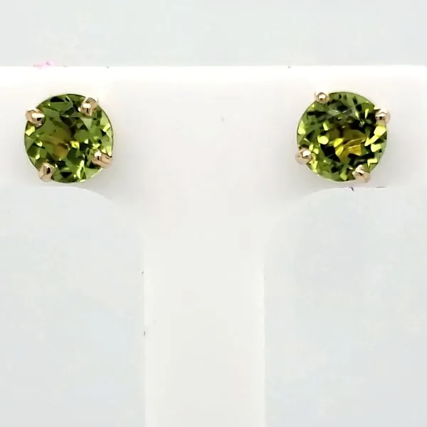 Peridot Stud Earrings Van Scoy Jewelers Wyomissing, PA