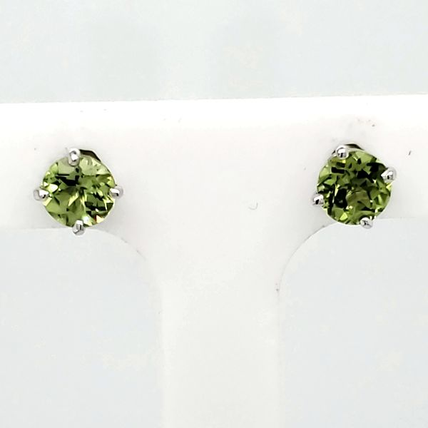 Peridot Stud Earrings Van Scoy Jewelers Wyomissing, PA