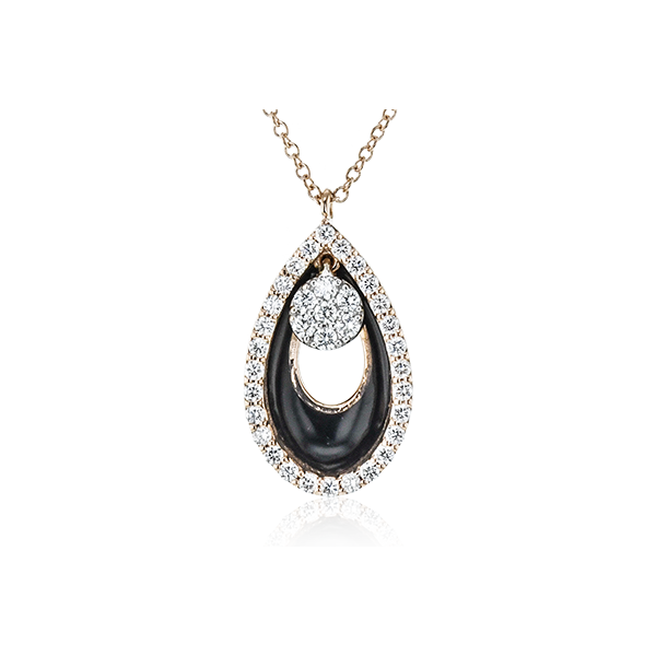 SIMON G | DIAMOND NECKLACE | 18 KARAT GOLD | ROSE GOLD Van Scoy Jewelers Wyomissing, PA