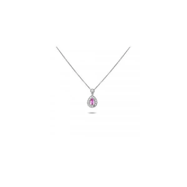 Sapphire and Diamond Pendant Van Scoy Jewelers Wyomissing, PA