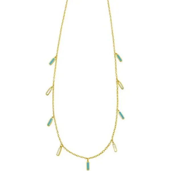 Colored Stone Necklace