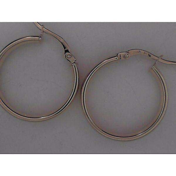 Lady's Hoop Gold Earrings Van Scoy Jewelers Wyomissing, PA