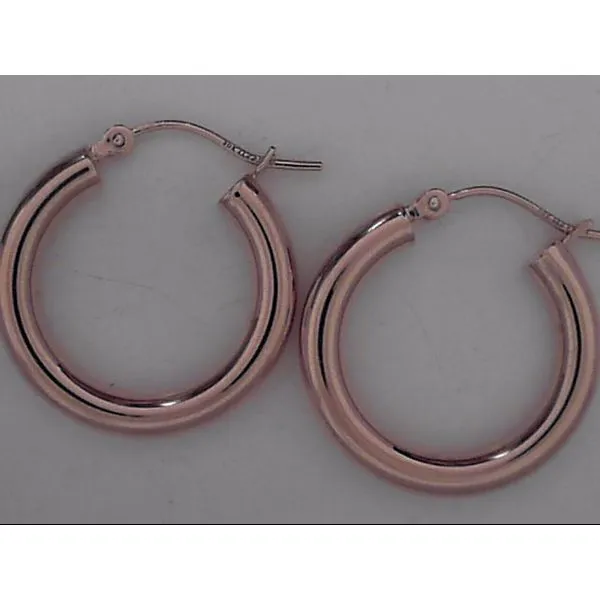 Lady's Rose Gold Earrings Van Scoy Jewelers Wyomissing, PA