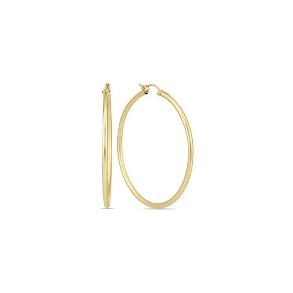 GOLD HOOP EARRINGS | 14 KARAT | YELLOW GOLD Van Scoy Jewelers Wyomissing, PA