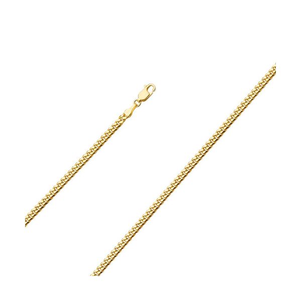 14K Yellow Gold Polished Hollow Miami Cuban Chain, 3mm Van Scoy Jewelers Wyomissing, PA