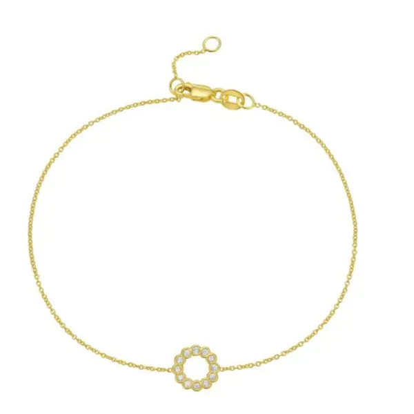 14K Yellow Gold Polished 7