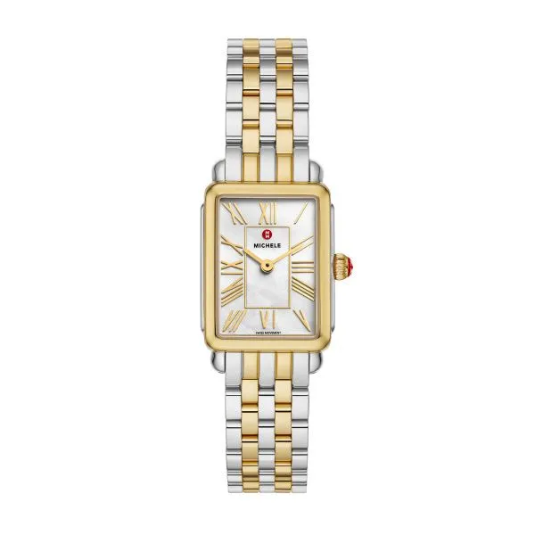 Michele Deco Park Watch – Two-Tone Stainless Steel Van Scoy Jewelers Wyomissing, PA