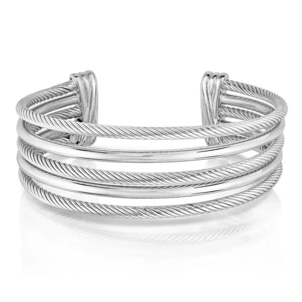 STERLING SILVER BRACELET | WIDE CUFF BRACELET Van Scoy Jewelers Wyomissing, PA