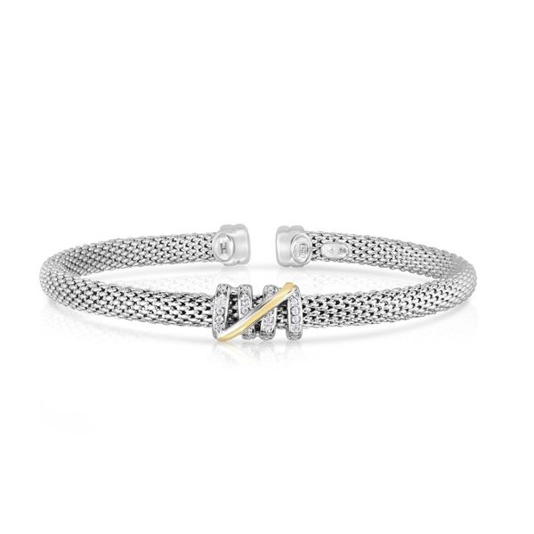 STERLING SILVER BRACELET | CUFF BRACELET | DIAMOND BRACELET | 18 KARAT YELLOW GOLD Van Scoy Jewelers Wyomissing, PA