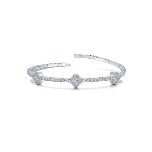 LAFONN Flexible Station Tennis Bracelet: Comfort and Glam...