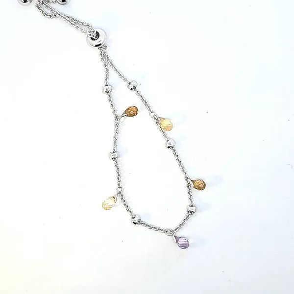 KIR Collection Briolette Bolo Bracelet: Citrine Elegance in Sterling Silver/ VanScoy Jewelers of Wyomissing Van Scoy Jewelers Wyomissing, PA