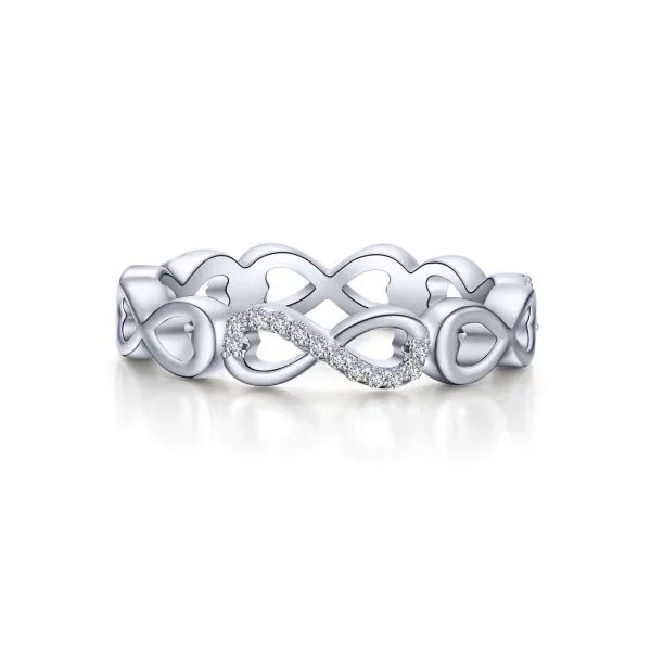 Infinity Promise Ring- Eternity Ring Sterling Silver