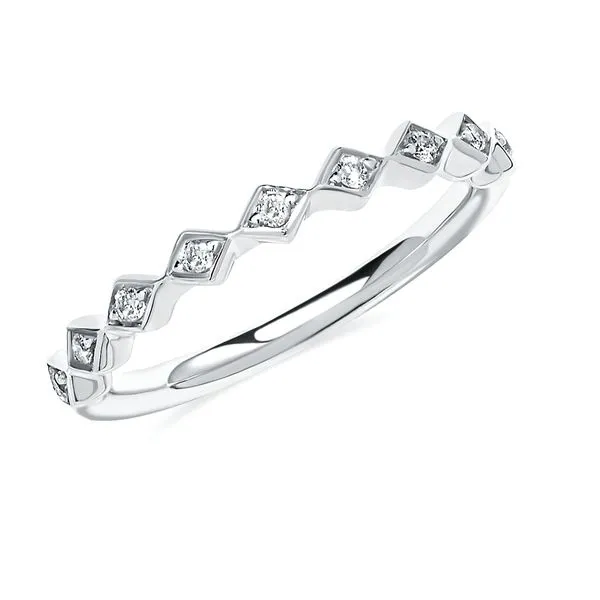 1/10 CTW Diamond Stackable Ring in Sterling Silver - Size 7 Van Scoy Jewelers Wyomissing, PA