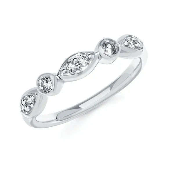 1/4 CTW Diamond Ring in Sterling Silver - Size 7 Van Scoy Jewelers Wyomissing, PA