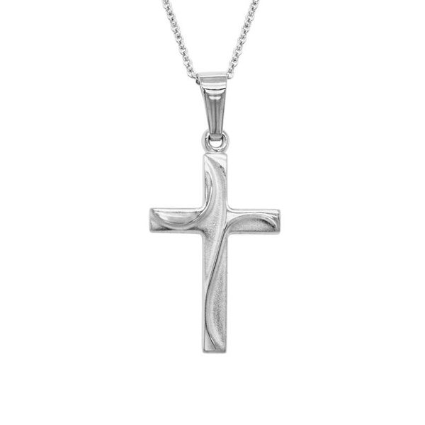 Cross Necklace | Sterling Silver Van Scoy Jewelers Wyomissing, PA