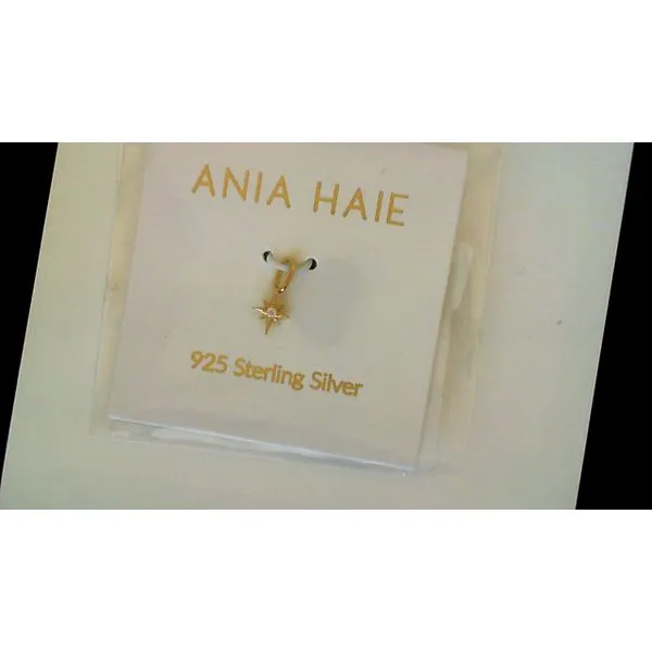 Ania Haie Gold Tone Star Charm – 14kt Gold-Plated S...