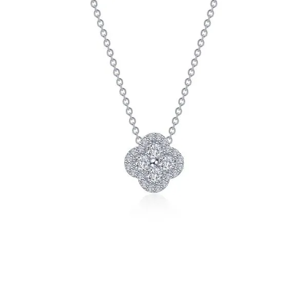Lafonn Adjustable Halo Necklace – Good-Luck Symbol ...
