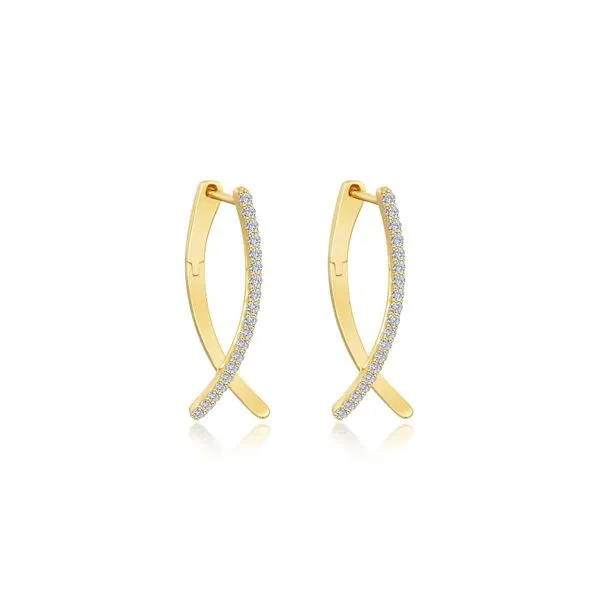LAFONN CRISS CROSS EARRINGS Van Scoy Jewelers Wyomissing, PA