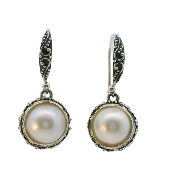 KIR Collection 10mm Round Freshwater Pearl Earrings in 925 Sterling Silver | Elegant Pearl Jewelry/ VanScoy Jewelers of Wyomissing Van Scoy Jewelers Wyomissing, PA