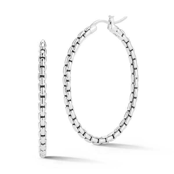 JAI Sterling Silver Box Chain Pattern 1.5