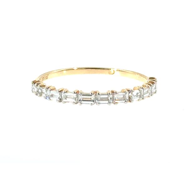 7.25, 14 YG 0.38CTTW Baguette Band Vaughan's Jewelry Edenton, NC
