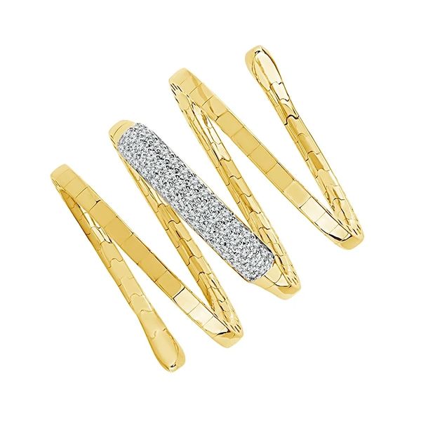 14k YG 0.25CTTW Diamond Flexie Ring (6-8) Vaughan's Jewelry Edenton, NC