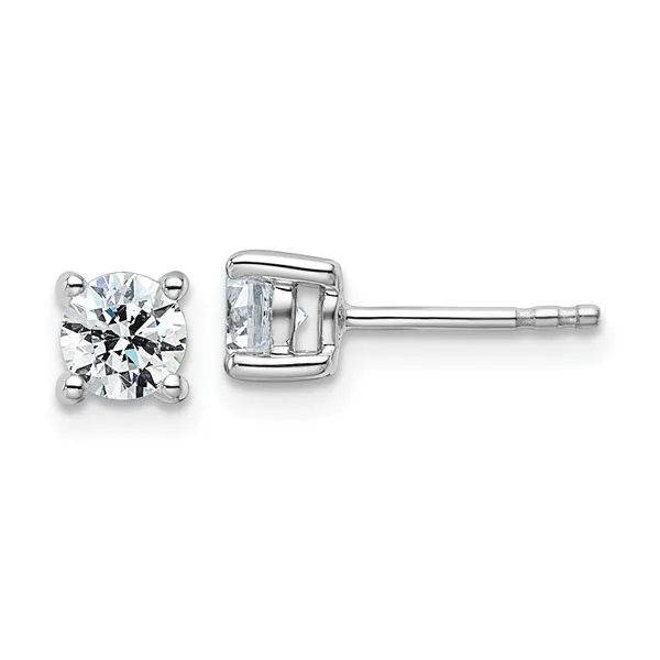 14k WG 0.75CTTW LAB Grown Diamond Studs Vaughan's Jewelry Edenton, NC
