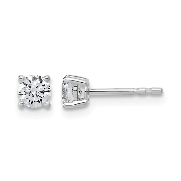 14k WG 0.50CTTW LAB Grown Diamond Studs G+ VS/SI Vaughan's Jewelry Edenton, NC