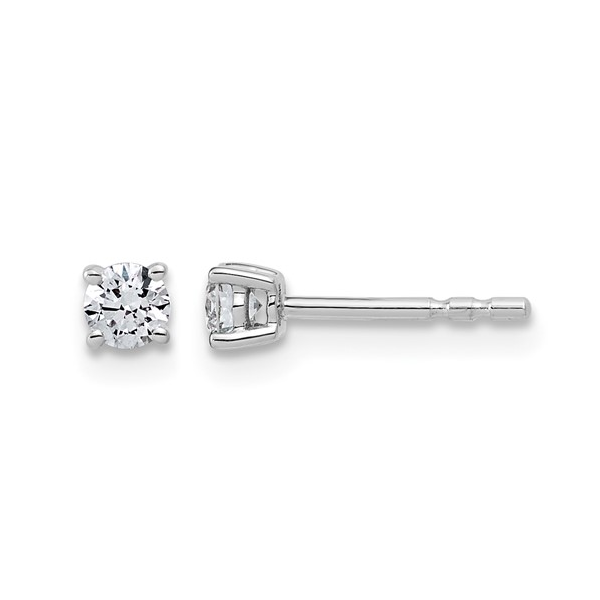 14k WG 0.25CTTW LAB Grown Diamond Studs G+ VS/SI Vaughan's Jewelry Edenton, NC