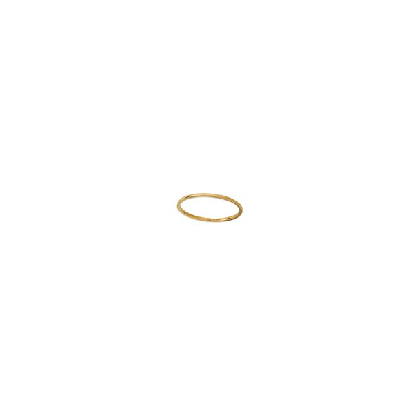 7, 14k YG 1mm Wire Stackable Band Vaughan's Jewelry Edenton, NC