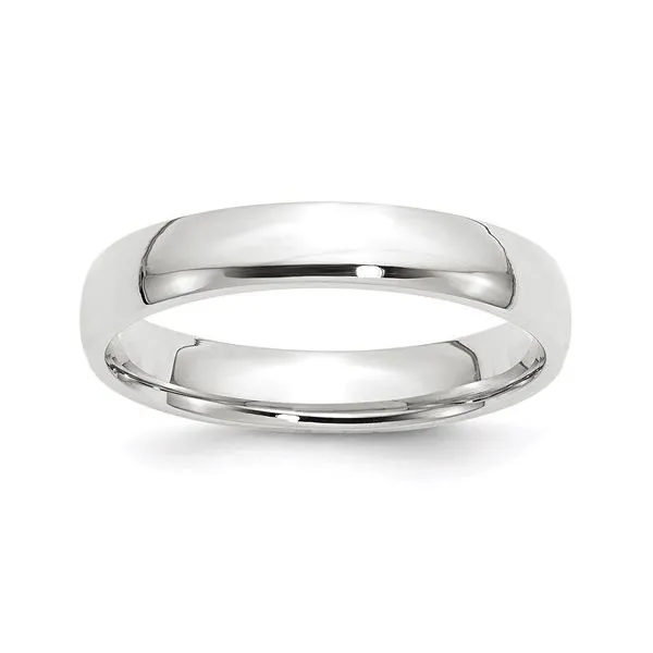 10, 10k WG 3mm Comfort Fit Band Vaughan's Jewelry Edenton, NC
