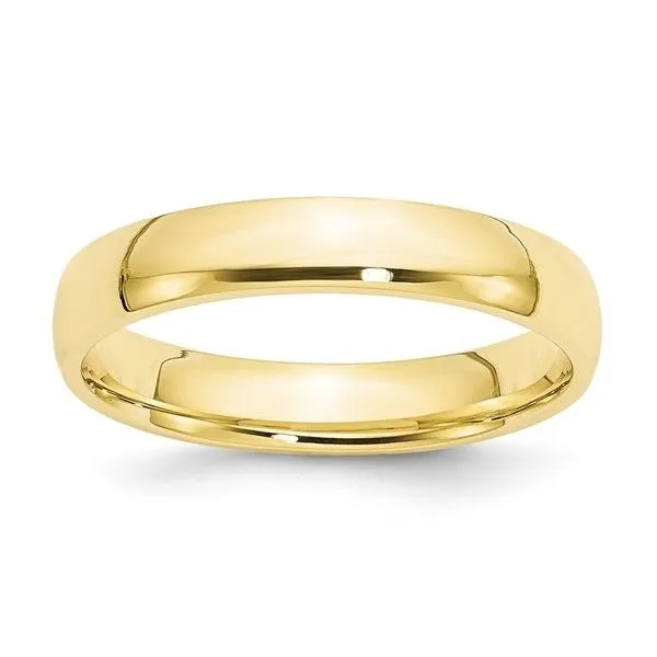 9, 10k 4mm Comfort Fit Band Vaughan's Jewelry Edenton, NC