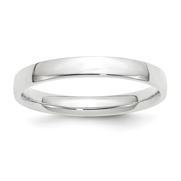 6, 10k WG 3mm Comfort Fit Band Vaughan's Jewelry Edenton, NC