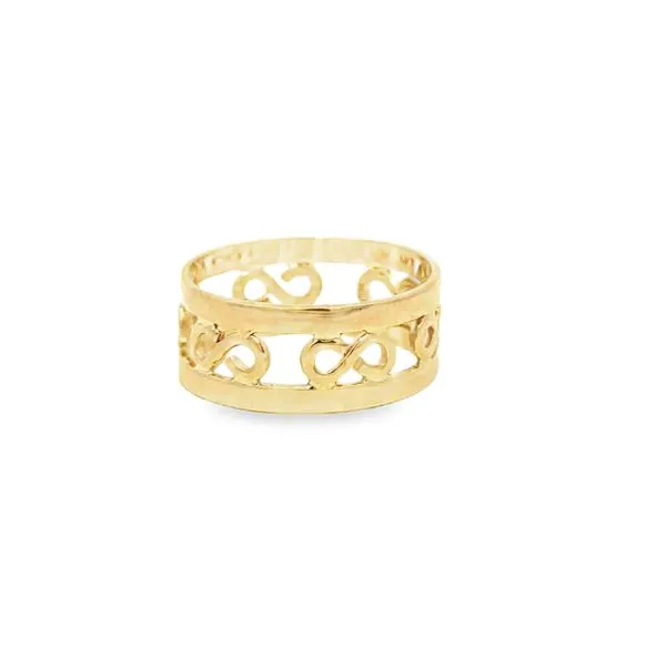 7, 14k YG Infinity Multi Infinity Ring (3.5g) Vaughan's Jewelry Edenton, NC