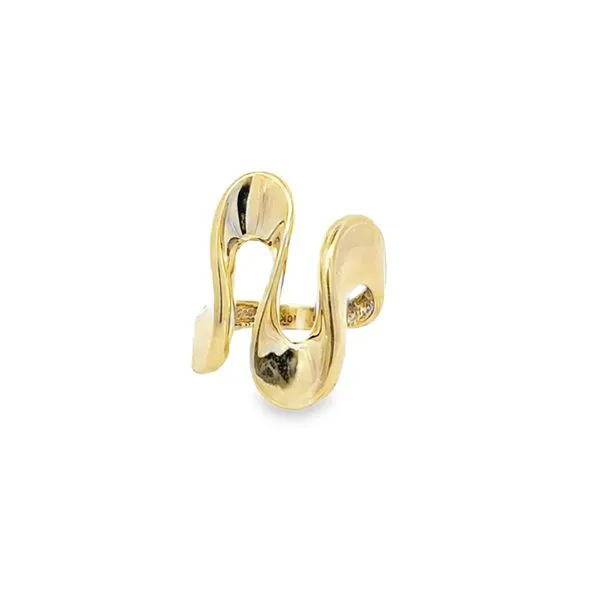7.5, 10k YG Swirl Statement Ring (Previously Owned) Vaughan's Jewelry Edenton, NC